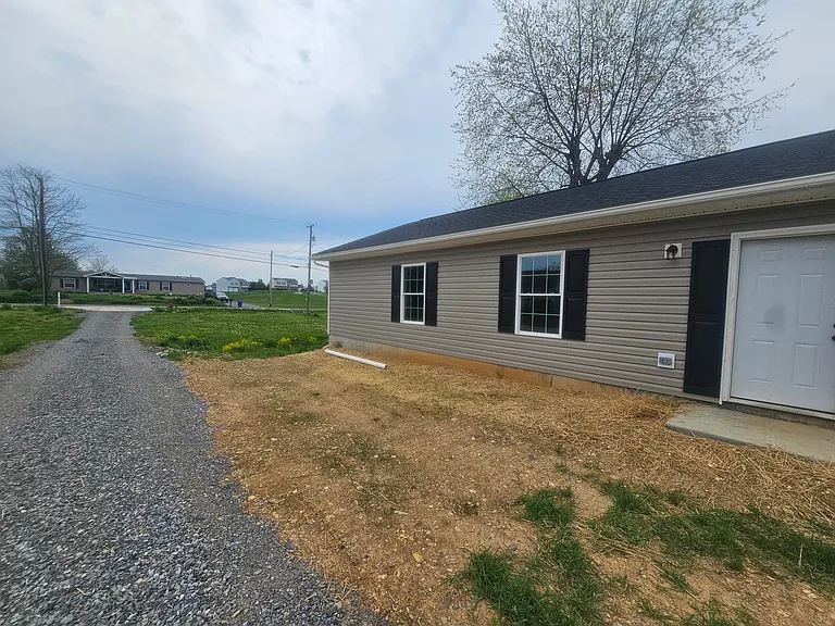 front towards road
