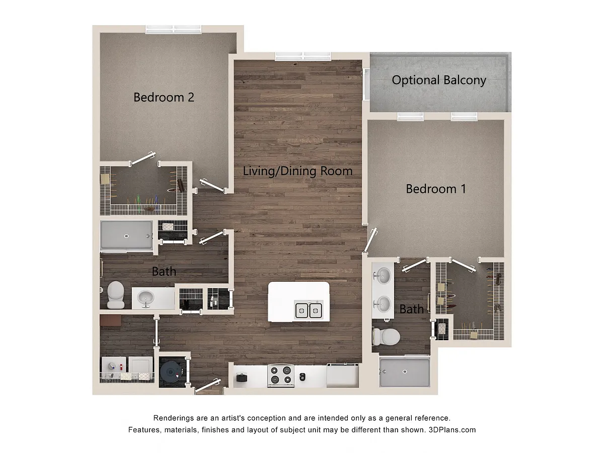Floor plan B1