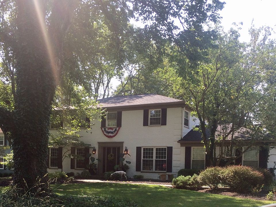 New roof & trim paint