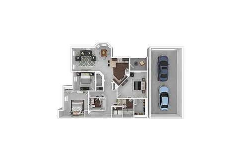 Floor plan Towne Lake