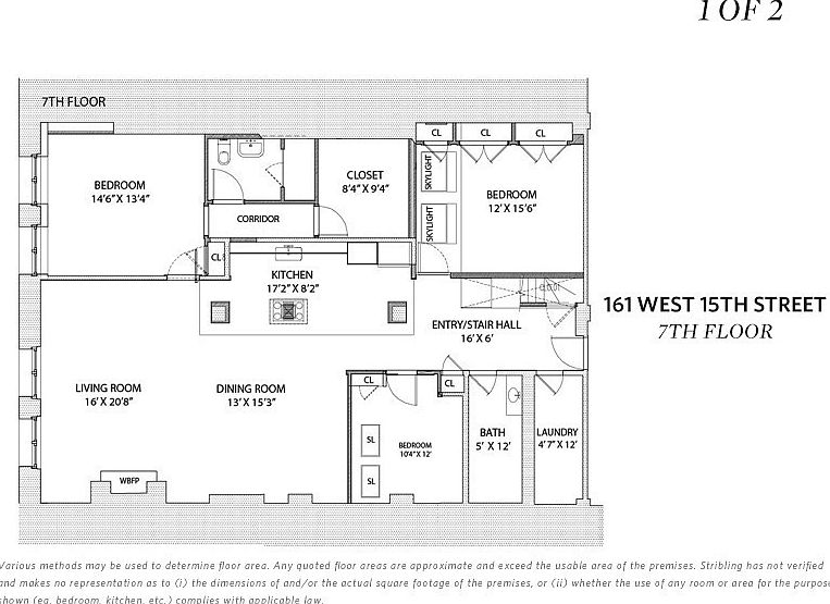 1st image of 161 W 15th St APT 7H