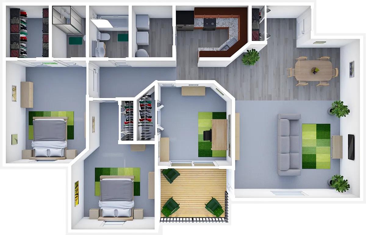 Floor plan Heartwood