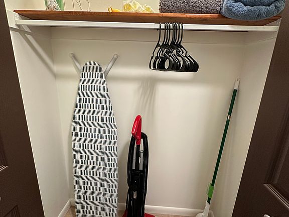 Hall closet