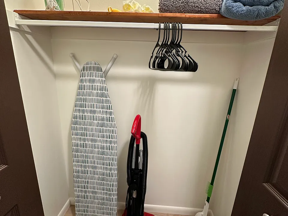 Hall closet