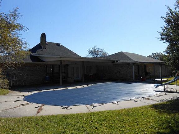 back view with pool