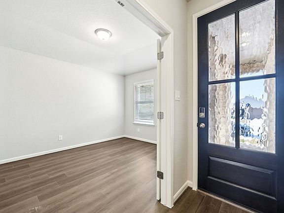 Entry of the Allen floorplan at a Meritage Homes community.