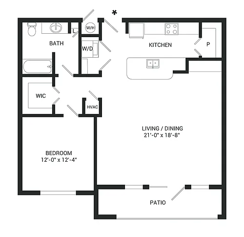 Floor plan Honey
