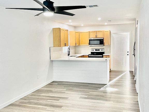 Spacious living room and open floor plan