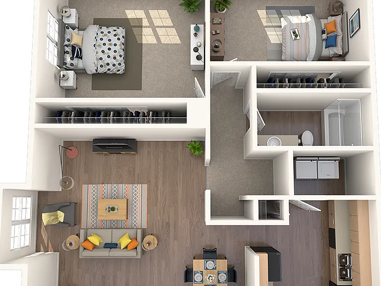 2bed 1bath 2bed 1bath