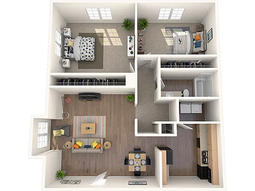 Floor plan B1