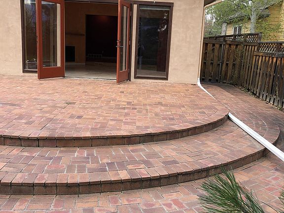 back yard patio
