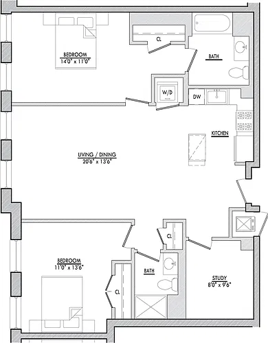 Floor plan B7-1