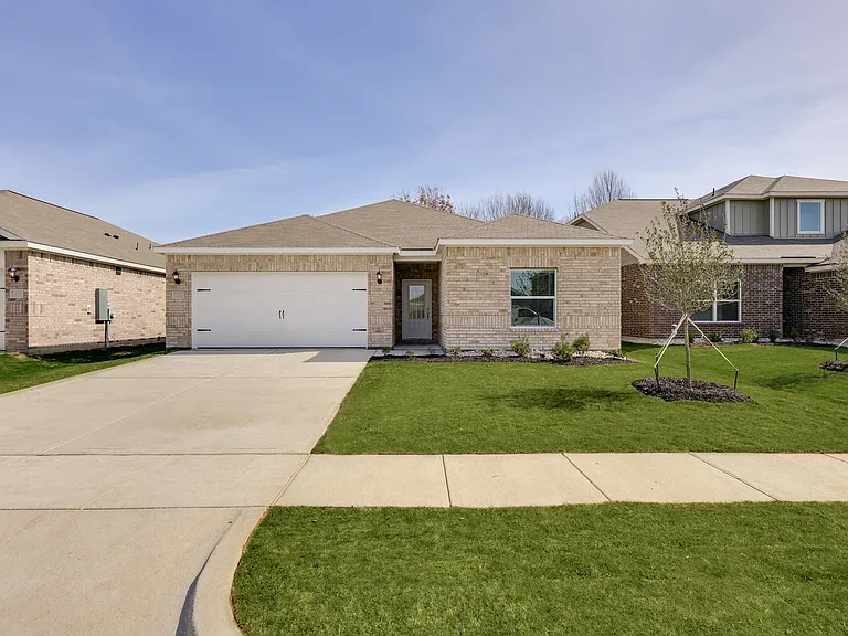 The Carter is a beautiful one-story home.