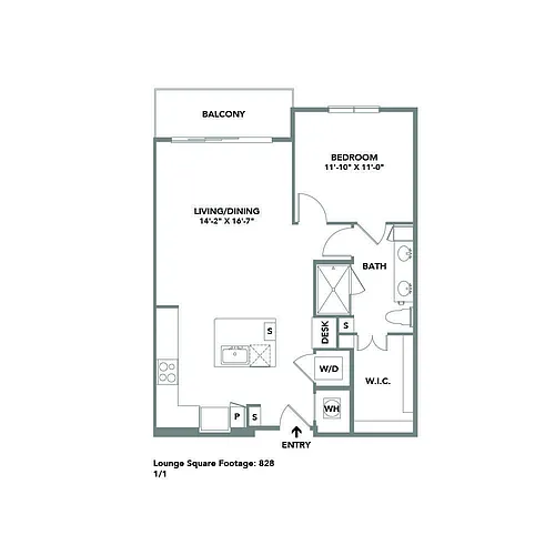 Floor plan Lounge
