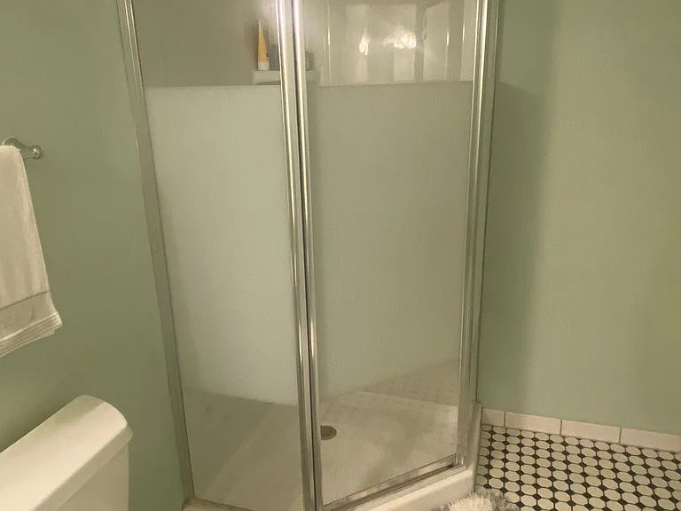 Updated bathroom.