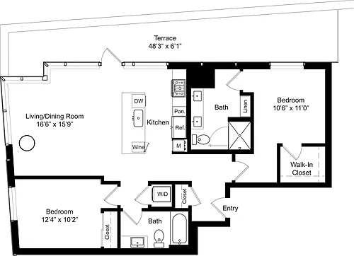 Floor plan B6