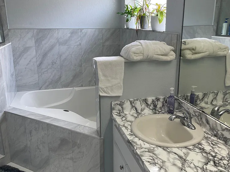 Master bathroom