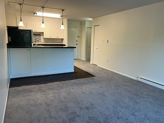 Kitchen & dinning room from sliding doors