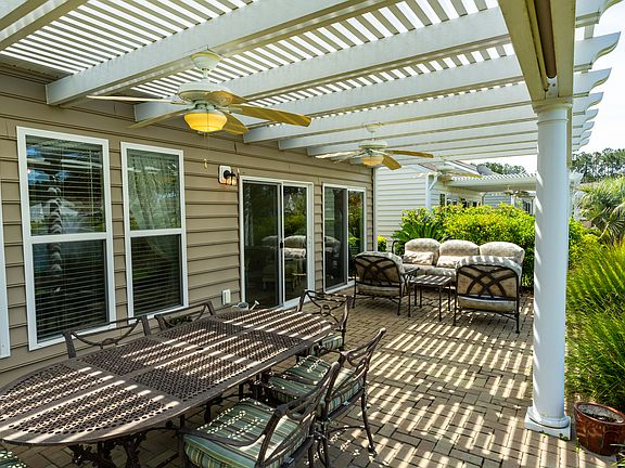 Rear patio exterior