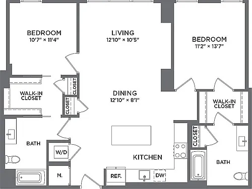 Floor plan B6A