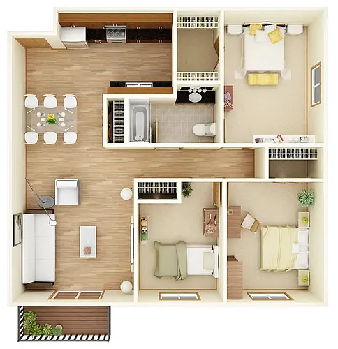 Floor plan Laguna