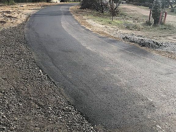Asphalt Paving on Road 