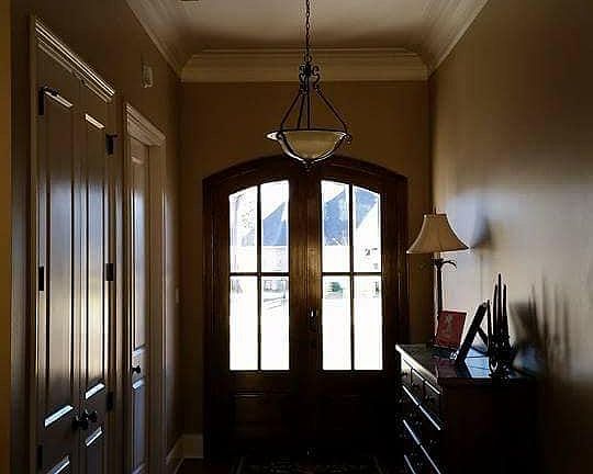 Front entry-Double doors