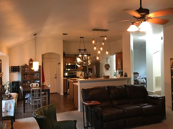 Living room and kitchen 