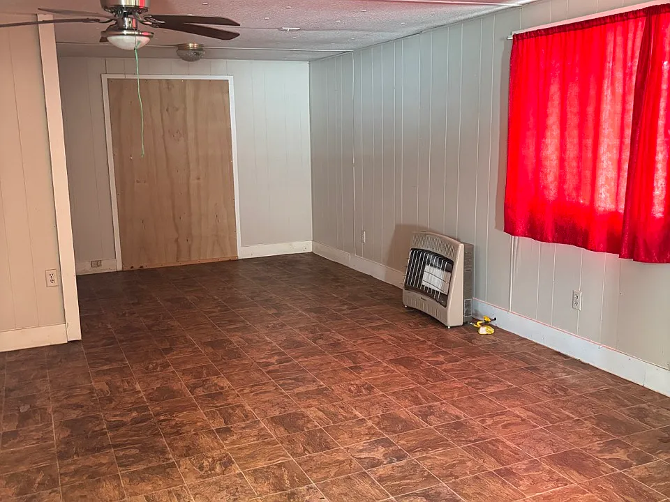 Living room from the front door.