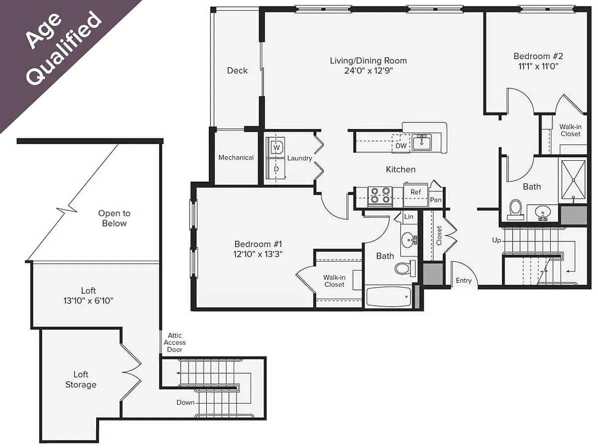 Floor plan A-B4L