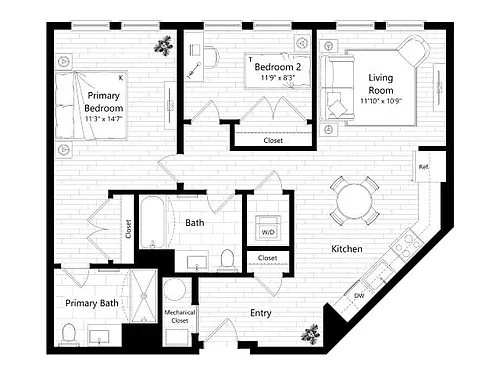Floor plan B2