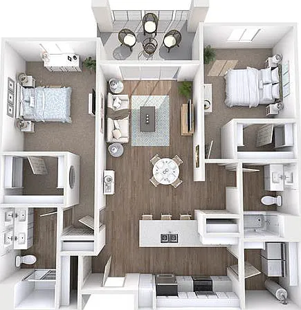 Noria Robson Luxury Apartments — Photo 60
