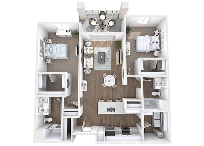 Floor plan B3