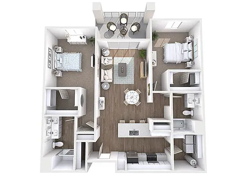 Floor plan B3