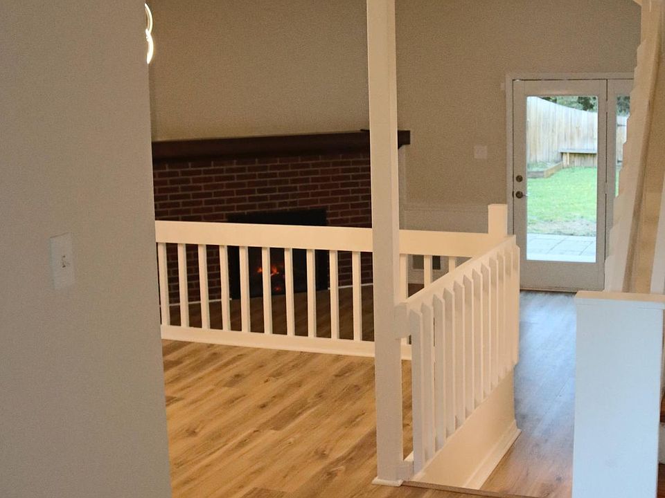 Entryway looking toward dining and living room