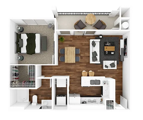 Floor plan Blanco