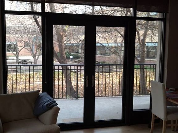 Patio over looks Courtyar