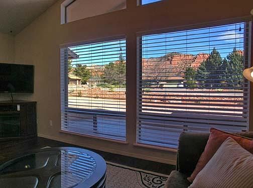 Fantastic Red Rock Views from Main Living Room