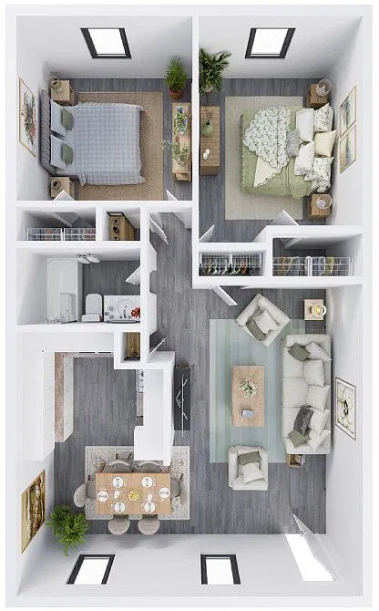 Floor plan B1