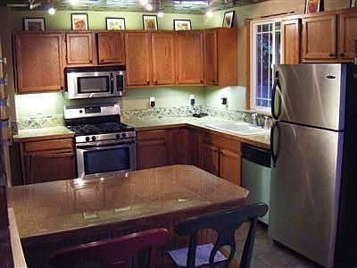 Kitchen with Stainless Steel Appliances