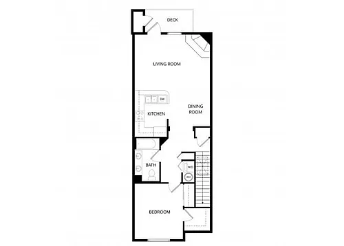 Floor plan Mustang Top Floor