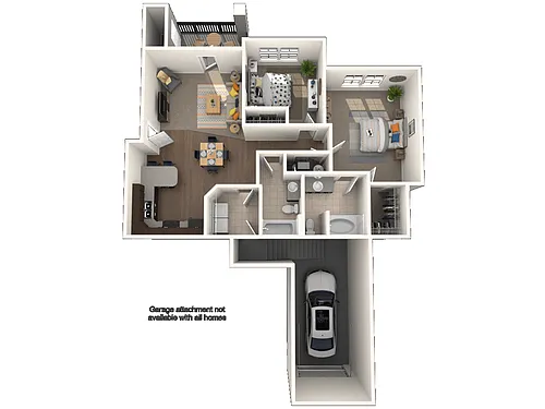 Floor plan 2x2M
