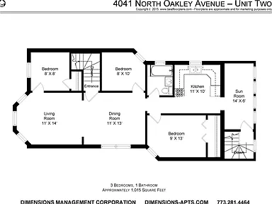 4041 N Oakley Ave APT 2, Chicago, IL 60618 | Zillow