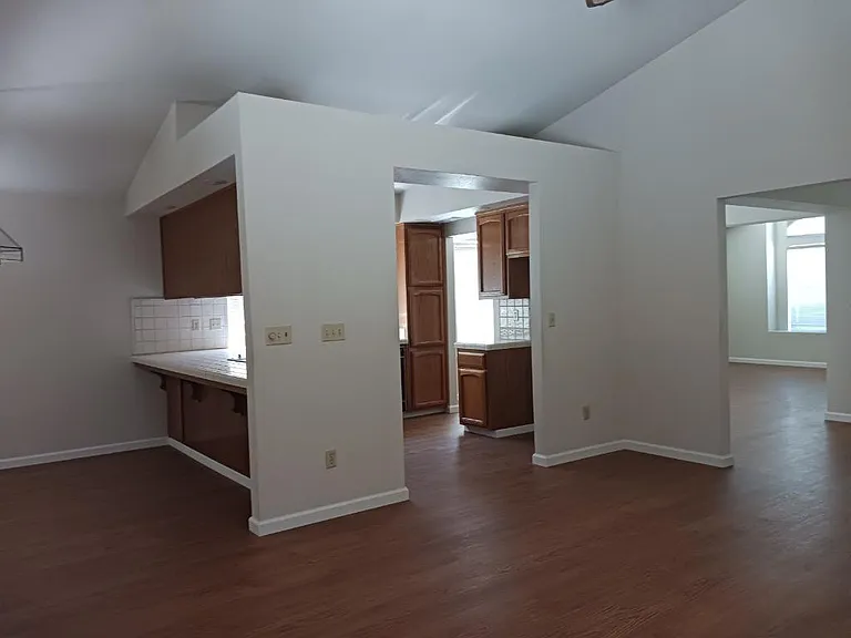 Kitchen and bar area.