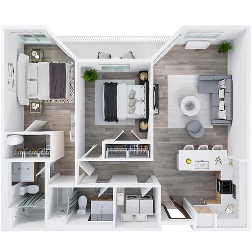Floor plan 2X2 I