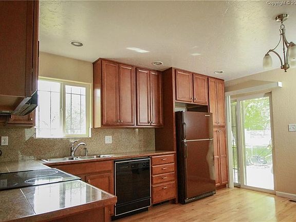 Kitchen looking at Patio door