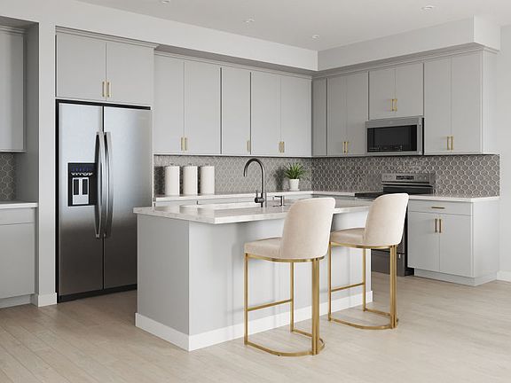 Kitchen with ample storage