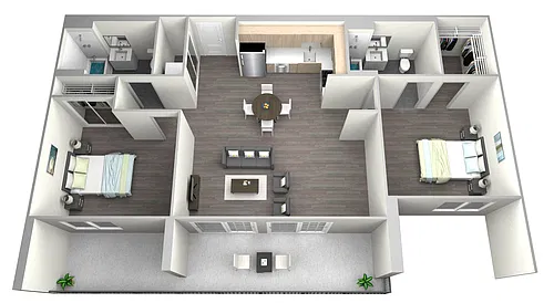 Floor plan Plan C2