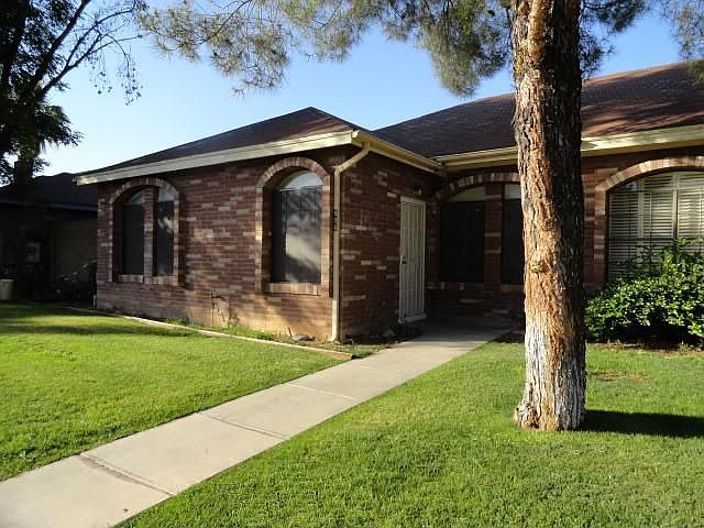 Front lawn care is included