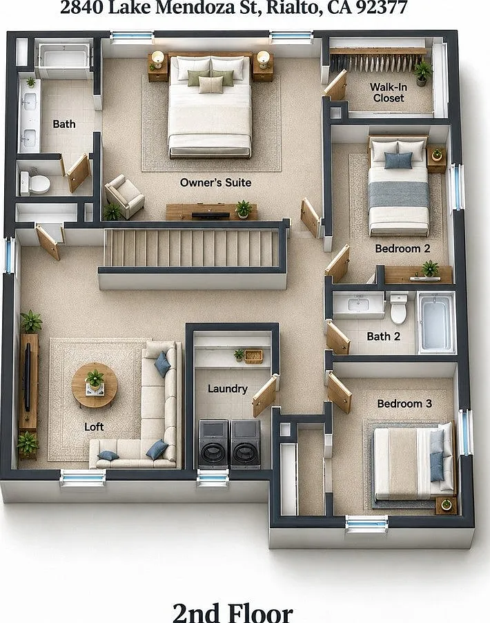 4 bed, 2253 sqft, $3,980 — Photo 3